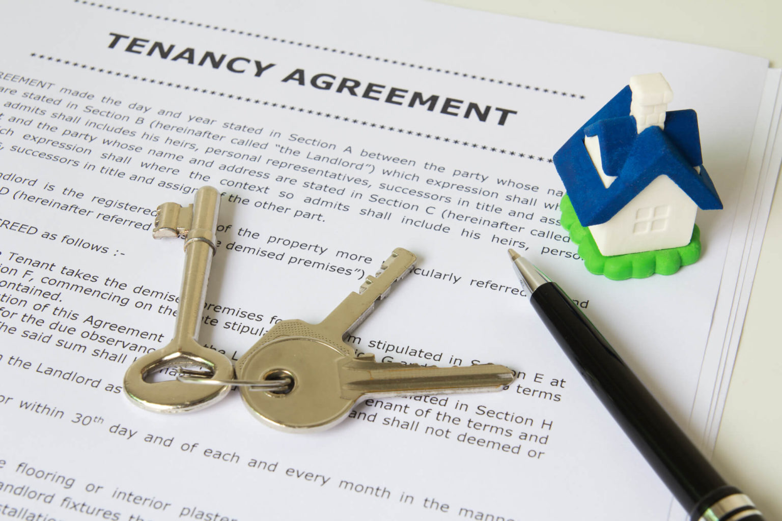 The Types Of Tenancy Deposit Schemes Deposit Hero   Tenancy Agreement 1536x1024 